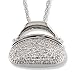 1/3 Carat Diamond Purse in White Gold
