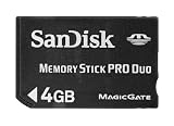 SanDisk Memory Stick Pro Duo Speicherkarte 4GB (Retailverpackung)
