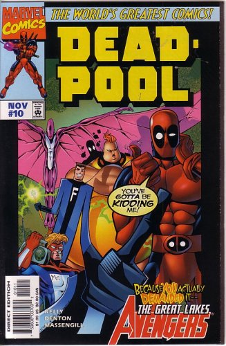 Deadpool, Vol 1 #10 (Comic Book): Road-trip ROULETTE!