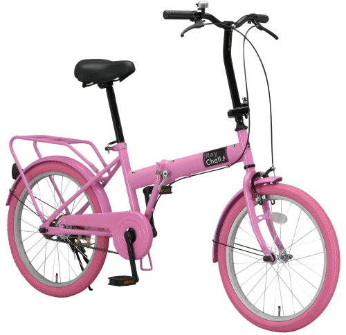 Raychell(レイチェル) 20インチシングルスピード折りたたみ自転車 OF-20R-PI フェアリーピンク OF-20R-PI