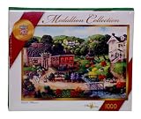 Master Pieces Medallion Collection Carol's Flowers Jigsaw Puzzle