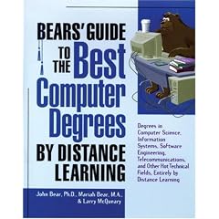 Bears' Guide to the Best Computer Degrees by Distance Learning