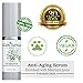 BEST Anti Aging Serum with Peptides, Your Botox Alternative Plus Coconut Oil-Green Tea-Vitamin E and C-Helps Collagen Production and Renewal to Reduce Wrinkles, Natural & Organic.