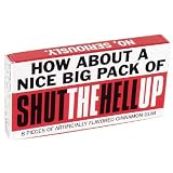 Blue Q Gag Gifts - Shut The Hell Up Gum