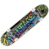 Voltage Graffiti Complete Skateboard - Green