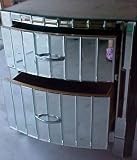 Mirrored End Table