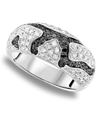 1.32 Ct. Diamond & Gemstone 14k or 18k White Gold Ring