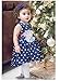 Lilax Little Girls' Heart Printed Dress