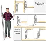 Accuride Drawer Slides 16 Bottom Mount Brackets For Accuride