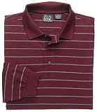 Traveler Long Sleeve Feeder Stripe Polo