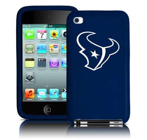 NFL Houston Texans Varsity Jacket Silicone Shield for iPod Touch (4th Generation)