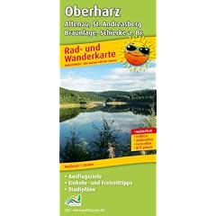 Rad- und Wanderkarte Oberharz - Altenau, St. Andreasberg, Braunlage, Schierke a. Br.: Mit Ausflugszielen, Einkehr- und Freizeittipps, reissfest, ... reissfest, abwischbar, GPS-genau, recycelbar