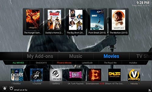 Kodi Version 16.1 Fully Loaded Unlocked Streaming Media Player