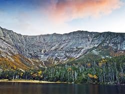 Chimney Pond, View of Mount Katahdin, Baxter State Park, Maine - Lovely 16x20 Photographic Print by Brendan Reals
