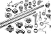 Bar Rail Hardware - (T) Adjustable Angle Collar / 2'' Diameter Chrome