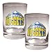Denver Nuggets NBA 2pc Rocks Glass Set