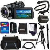 Sony HDR-CX560V High Definition Handycam Camcorder (Black) + Sony NP-FV70 Equivalent Replacement Battery (Generic) + 16GB Deluxe Accessory Kit