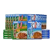 【Amazon.co.jp限定】お買い得カレーアソートセット(シーフードカレー中辛・野菜カレー中辛 各180g×10食)