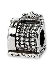 Sterling Silver Cash Register Charm Bead Fits Pandora Chamilia Biagi Bracelet