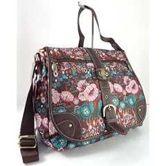 Oilily Schultertasche FLAP Winter Wave Braun