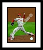 Cole Hamels Philadelphia Phillies MLB Framed 8x10 Photograph 2008 NLCS Game 5