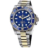 Rolex Blue Submariner Oyster Bracelet Mens Watch 116613-BLSO