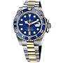 Rolex Blue Submariner Oyster Bracelet Mens Watch 116613-BLSO