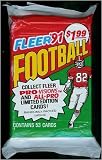 1991 Fleer Football Jumbo Pack (53 cards per pack)