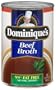 Dominique's Beef Broth, 13.75-Ounce Cans (Pack of 12)