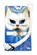 Deluxe White Glitter Cat Costume Kit