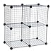 ~:~ SAFCO PRODUCTS ~:~ Wire Cube Shelving System, 15w x 15d x 15h, Black