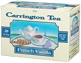 Carrington Tea French Vanilla, 20-Count Tea Bags (Pack of 12)