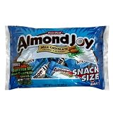 Almond Joy Candy Bars, Snack Size, 11.3-Ounce Packages (Pack of 6)