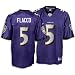 Joe Flacco Purple Reebok NFL Replica Baltimore Ravens Jersey - X-Large