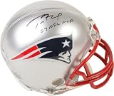 Tom Brady New England Patriots Mini Helmet with 07 NFL MVP Inscription