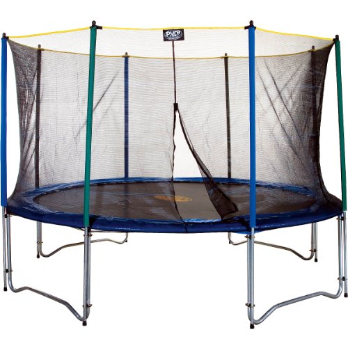 Pure Fun 12-Foot Trampoline and Enclosure Set