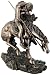 16" Western Cowboy Home Museum Gallery Faux Bronze Statue Sculpture