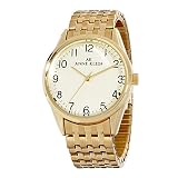 AK Anne Klein Gold-tone Bracelet Champagne Dial Women's watch #10/9246CHGB