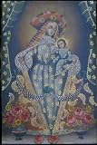 Madonna & Child Cuzco Oil Painting Peru Folk Art 15