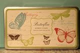 Butterfly Butterflies Stamps Set in Box with Ink Pad by Cavallini
