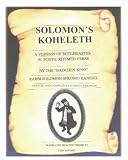 Solomon's Koheleth: A Version of Ecclesiastes in Poetic Rhymed Verse