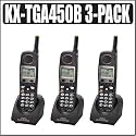 Panasonic KX-TGA450B 4-line 5.8 Ghz FHSS Handset 3 Pack Kit