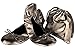 Women's Foldable Portable Travel Ballet Flat Shoes With Matching Carrying Bag