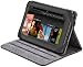 AmazonBasics Leather Folio Cover with Multi-Angle Adjustable Stand for Kindle Fire, Samsung Galaxy Tab 7.0 (Black)