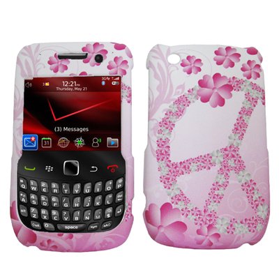 This Blackberry Curve 3G 9330 pink peace case cover provides excellent 