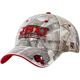 NCAA The Game Jacksonville State Gamecocks Camo 3-Bar Stretch Fit Hat