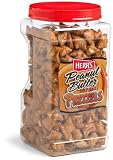 Herr's Peanut Butter Filled Pretzel Nuggets, 34-Ounce Tub (Pack of 2)