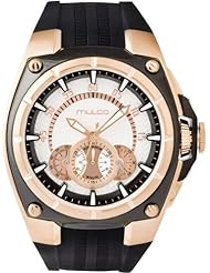 Mulco MW1-29786-023 Stainless Steel Chronograph Deep Collection White Dial Watch