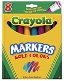 Crayola 8ct Broad Markers Bold