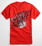 Dc Shoes Bushed Out Tee - Red X Lrg
